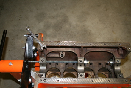 Cam bearing installation on AC B engine