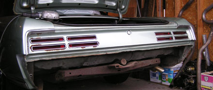 1967 GTO tailpanel creeping rust