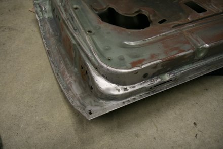 GTO door metal work complete