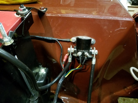 Ford type solenoid in Willys Jeep