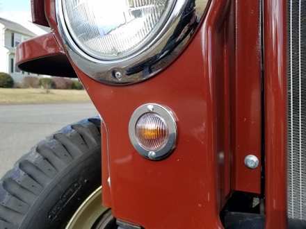 Custom Blazer LED lamp in CJ3A grille