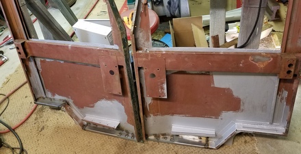 Inner door flange, or "shell" repair