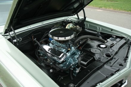 1967 GTO engine compartment