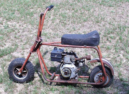 Minibike as received