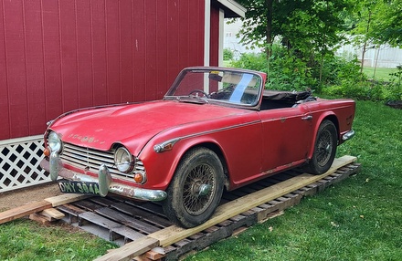 TR4 in temporary resting place